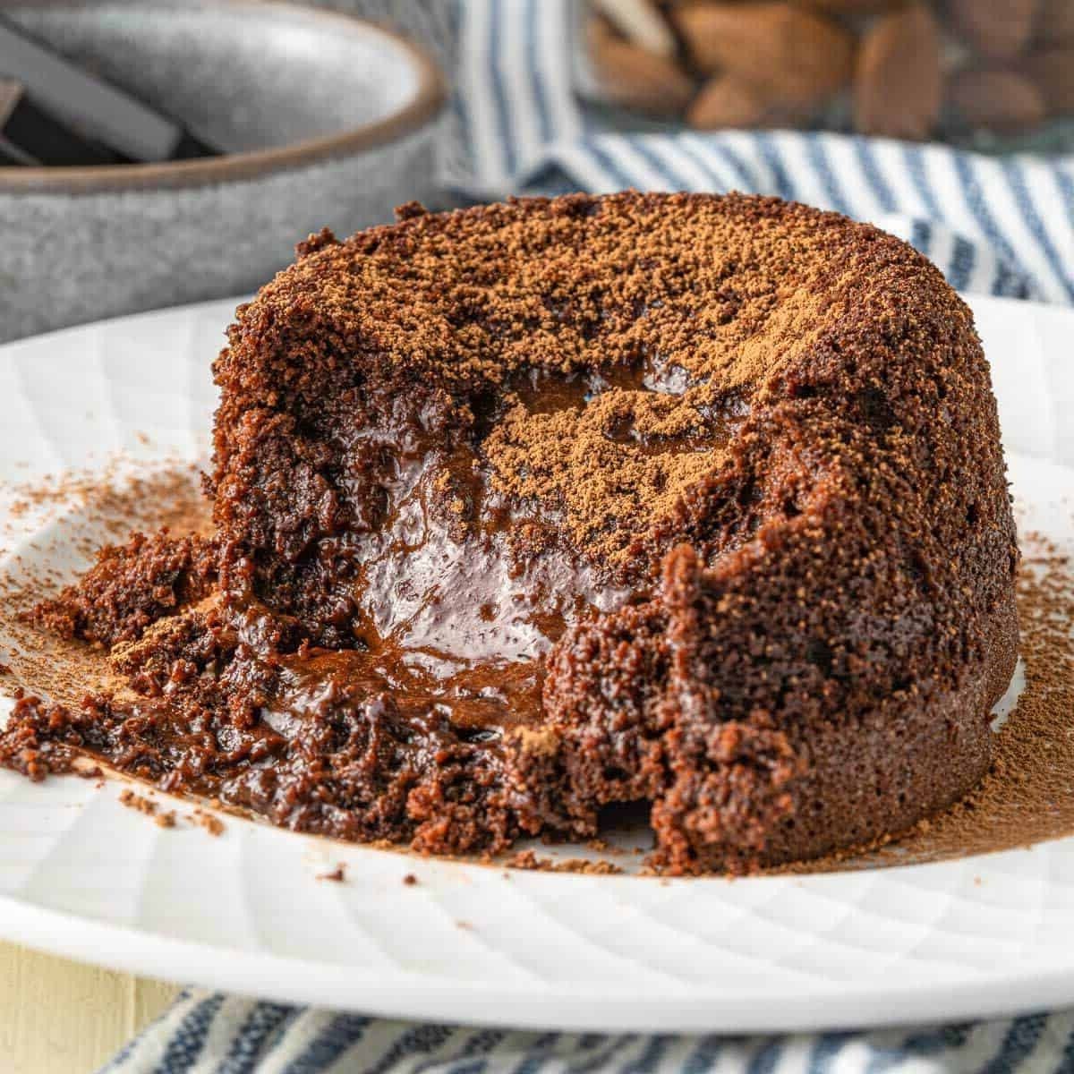 Sugar Free Molten Chocolate Cakes Recipe Recipes